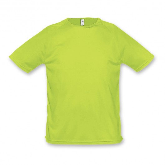 SOLS Sporty Mens Tshirts Apple Green